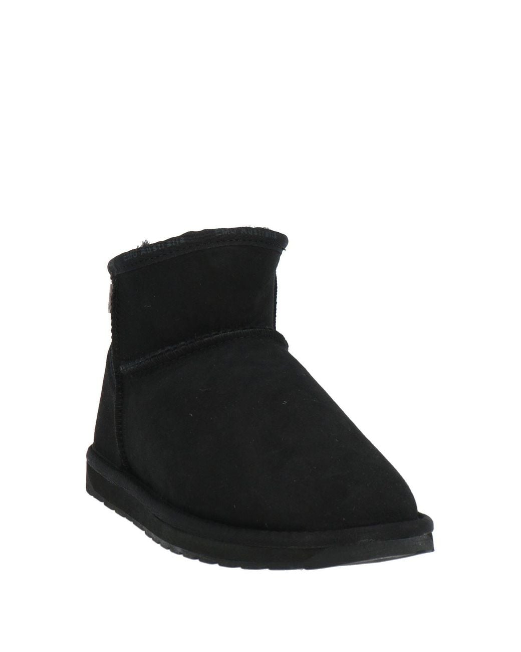 EMU Black Ankle Boots Sheepskin
