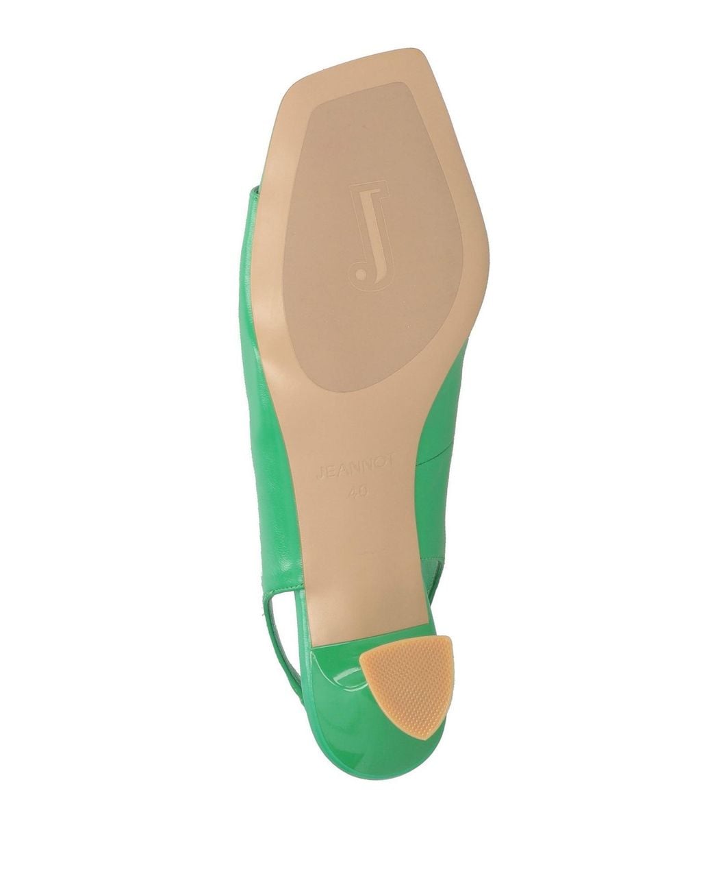 Jeannot Green Sandals Leather
