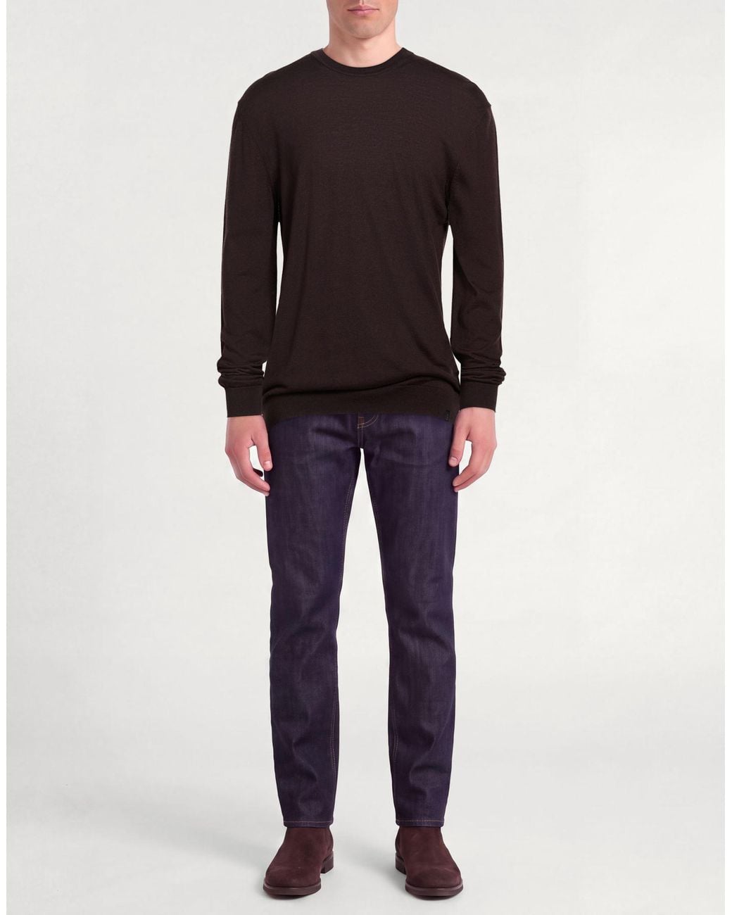Fay Brown Jumper for men