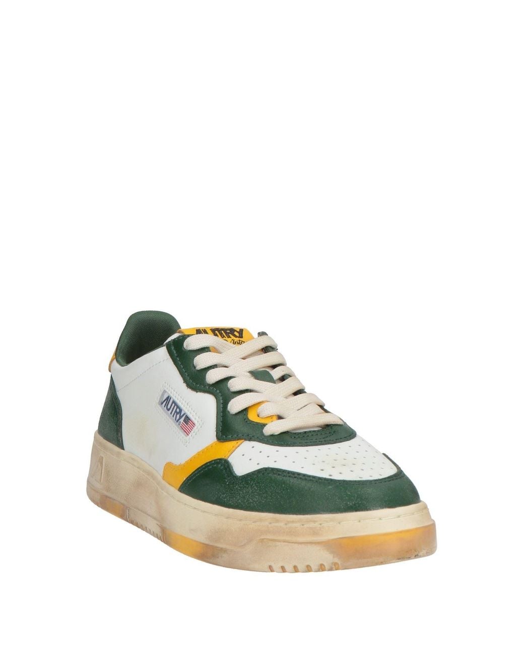 Autry Green Dark Sneakers Leather for men