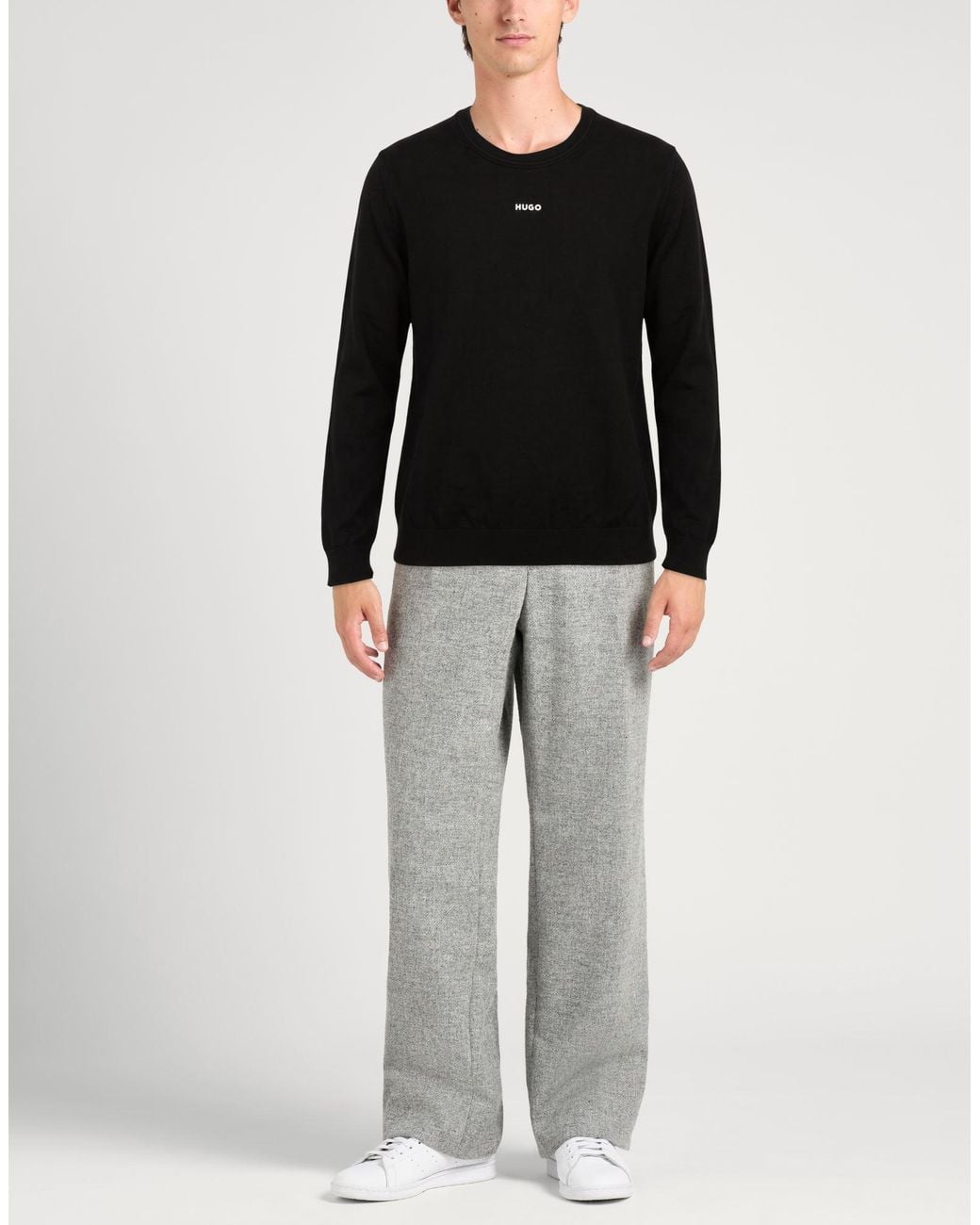 HUGO Black Jumper for men