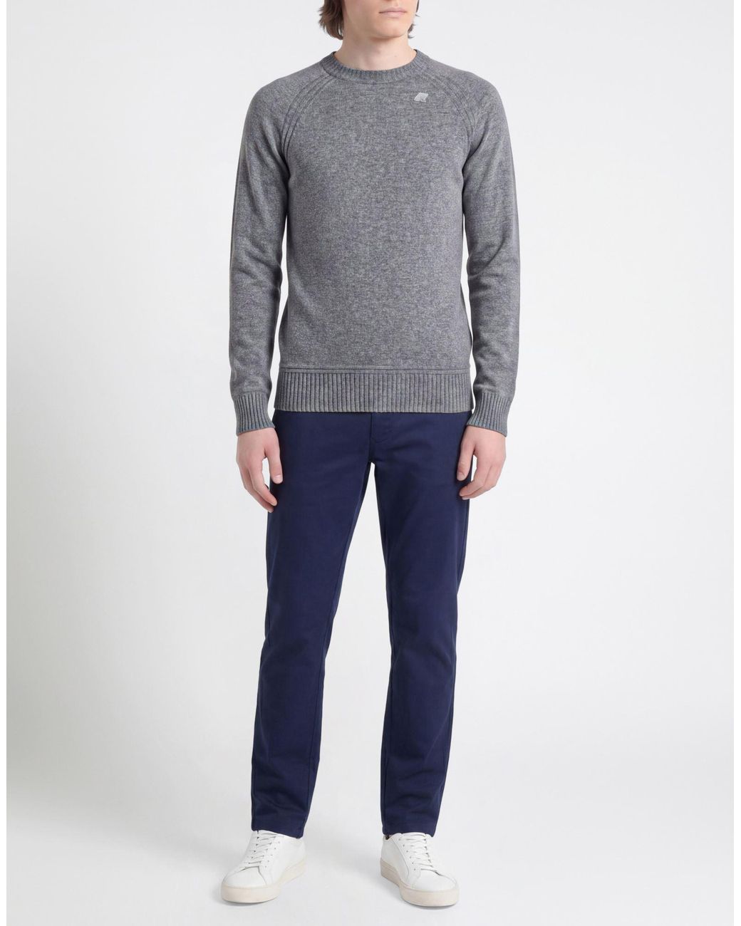K-Way Gray Sweaters for men
