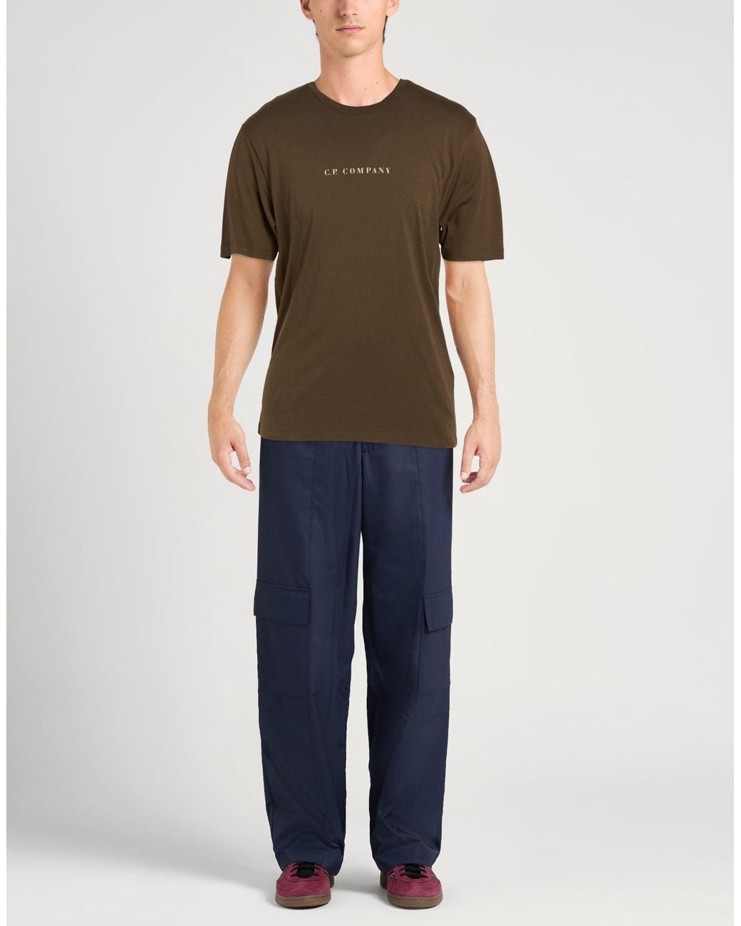 C P Company Green T-Shirt for men