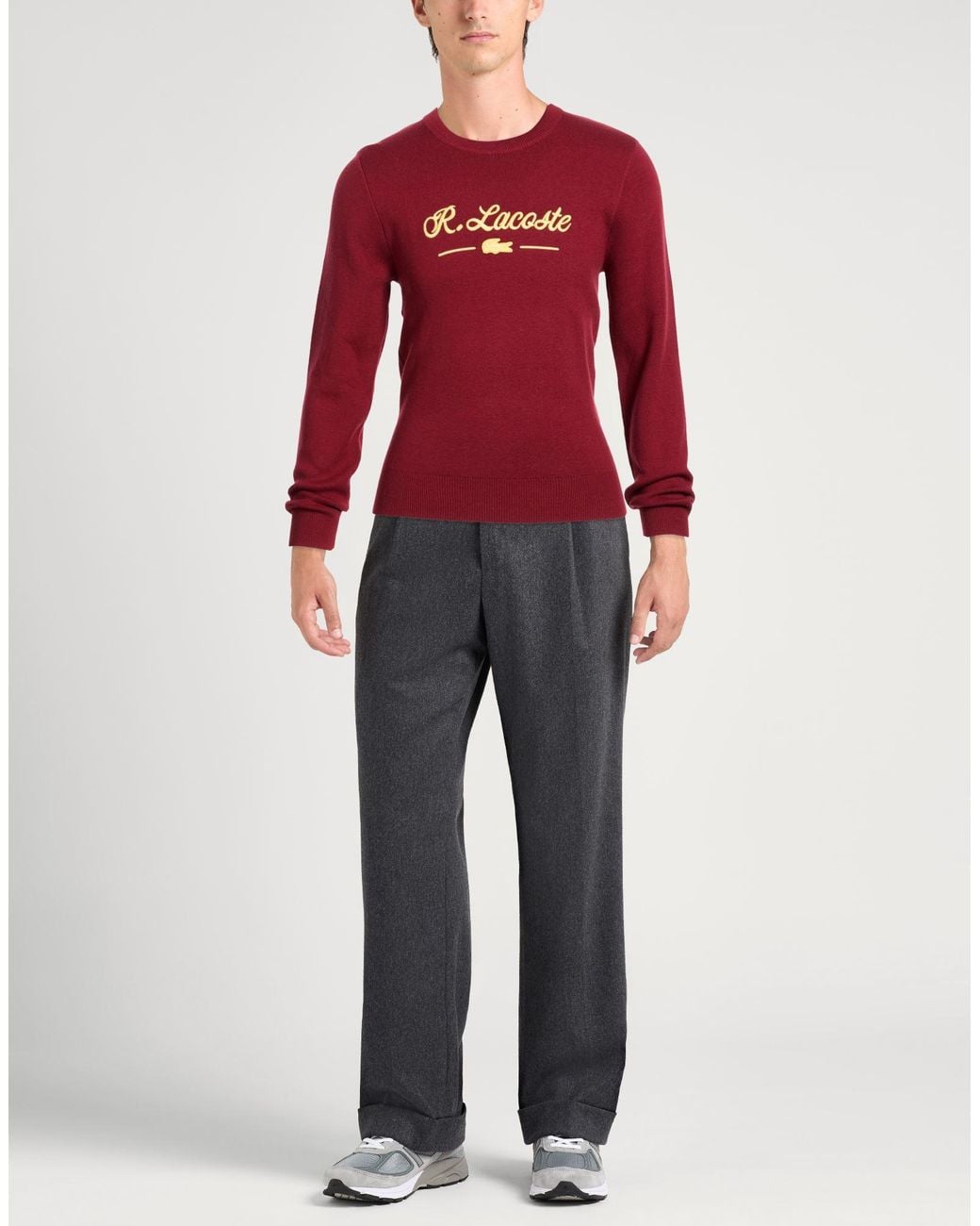 Pullover Lacoste de hombre de color Red