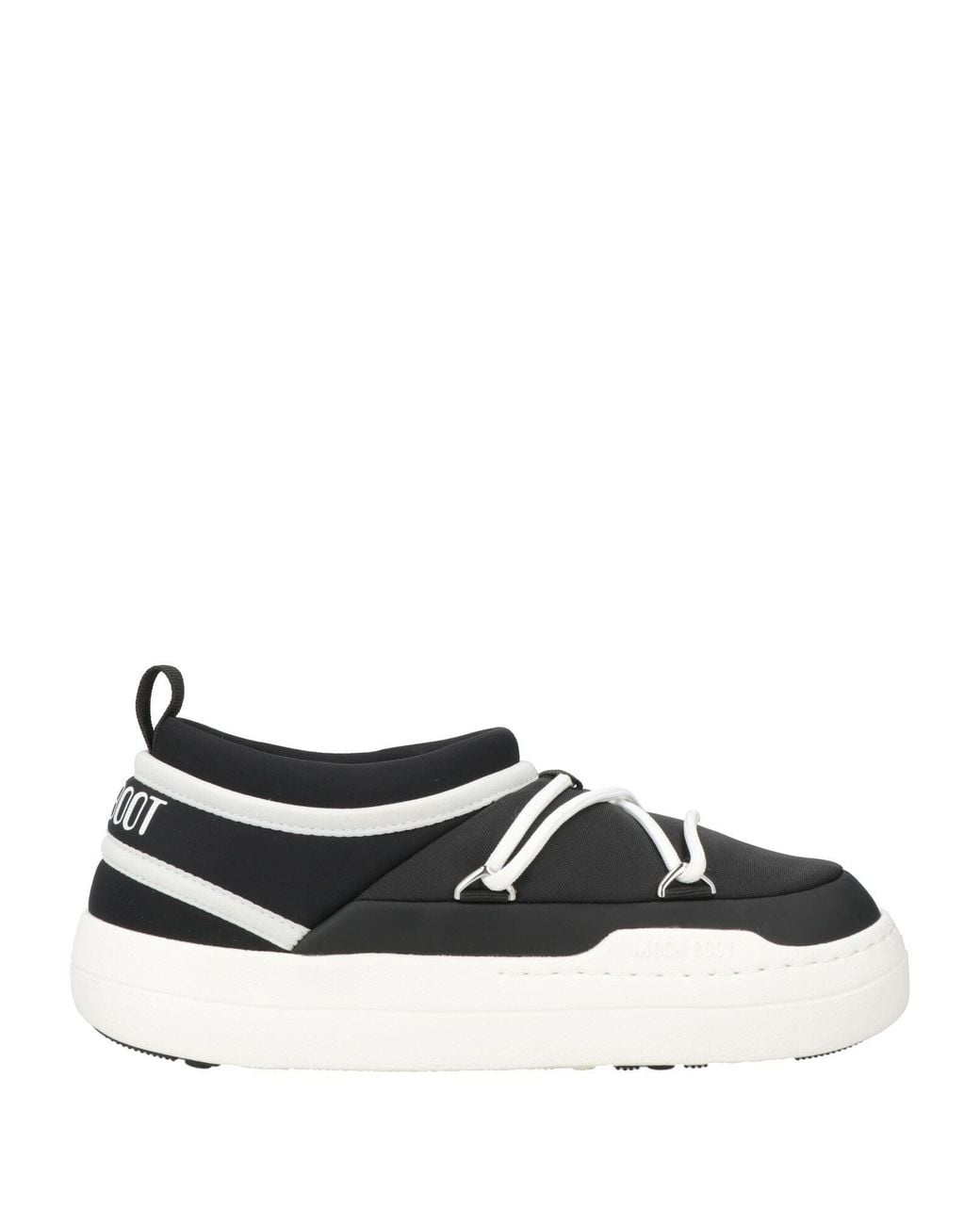 Moon Boot Black "Park Icon" Sneaker