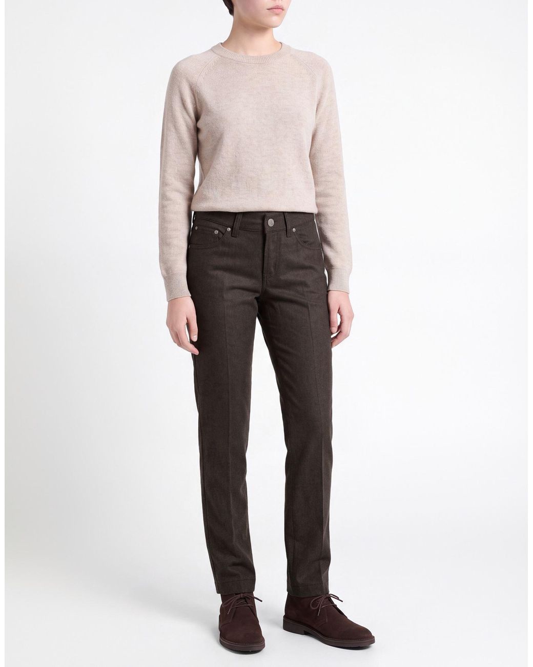 Jacob Cohen Gray Pants Wool