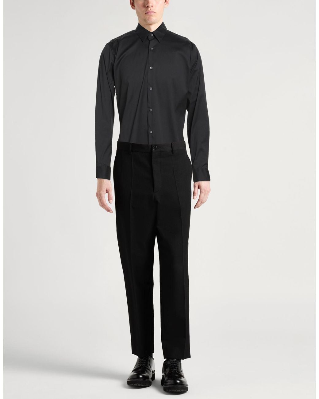 Camisa Theory de hombre de color Black