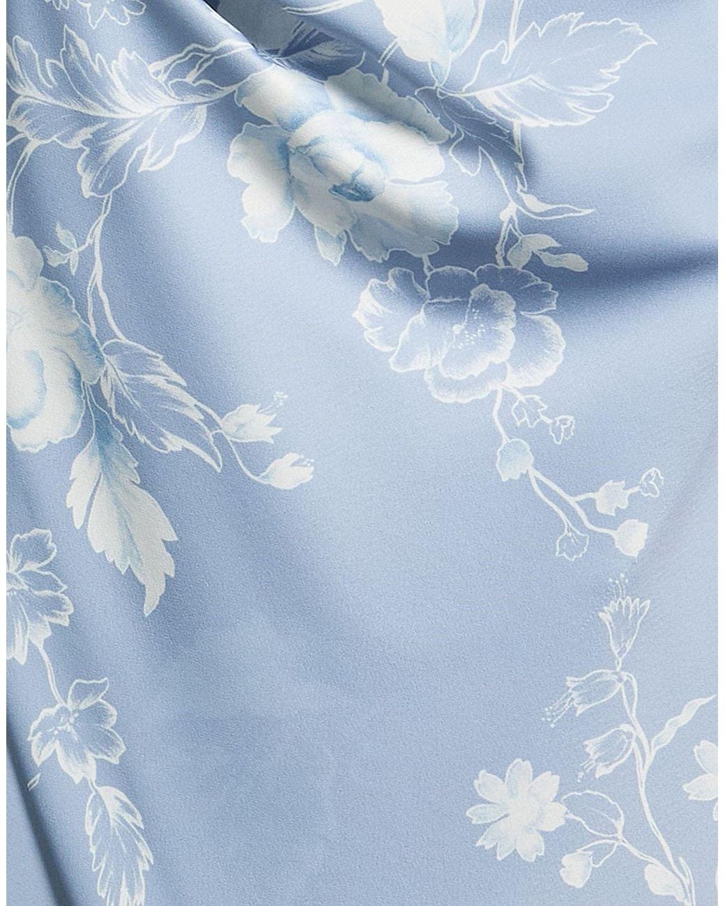 Marella Blue Light Midi Dress Polyester