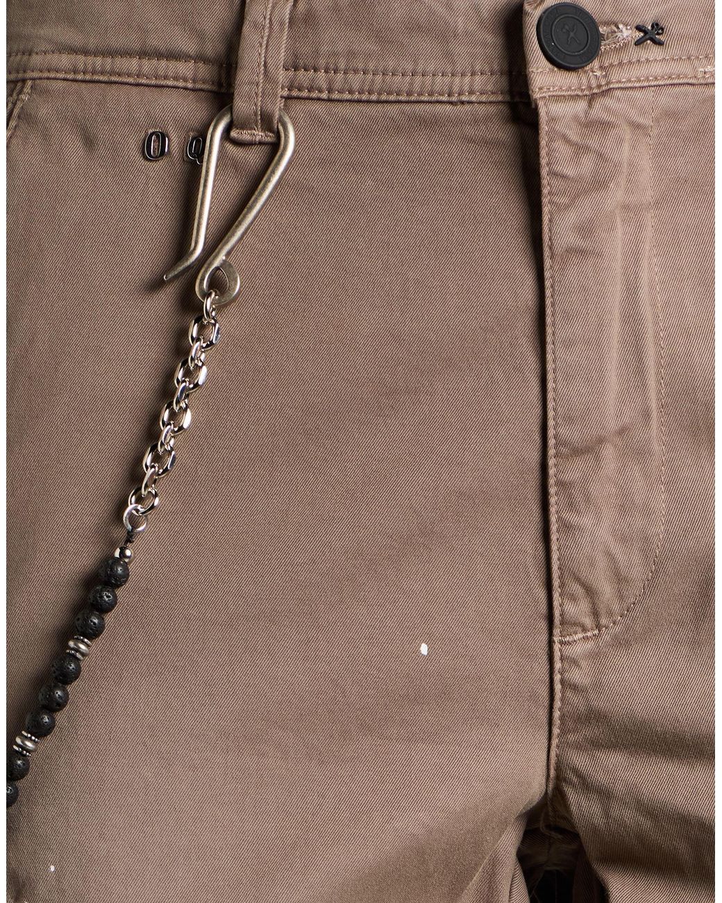 Tramarossa Gray Pants Cotton, Elastane for men