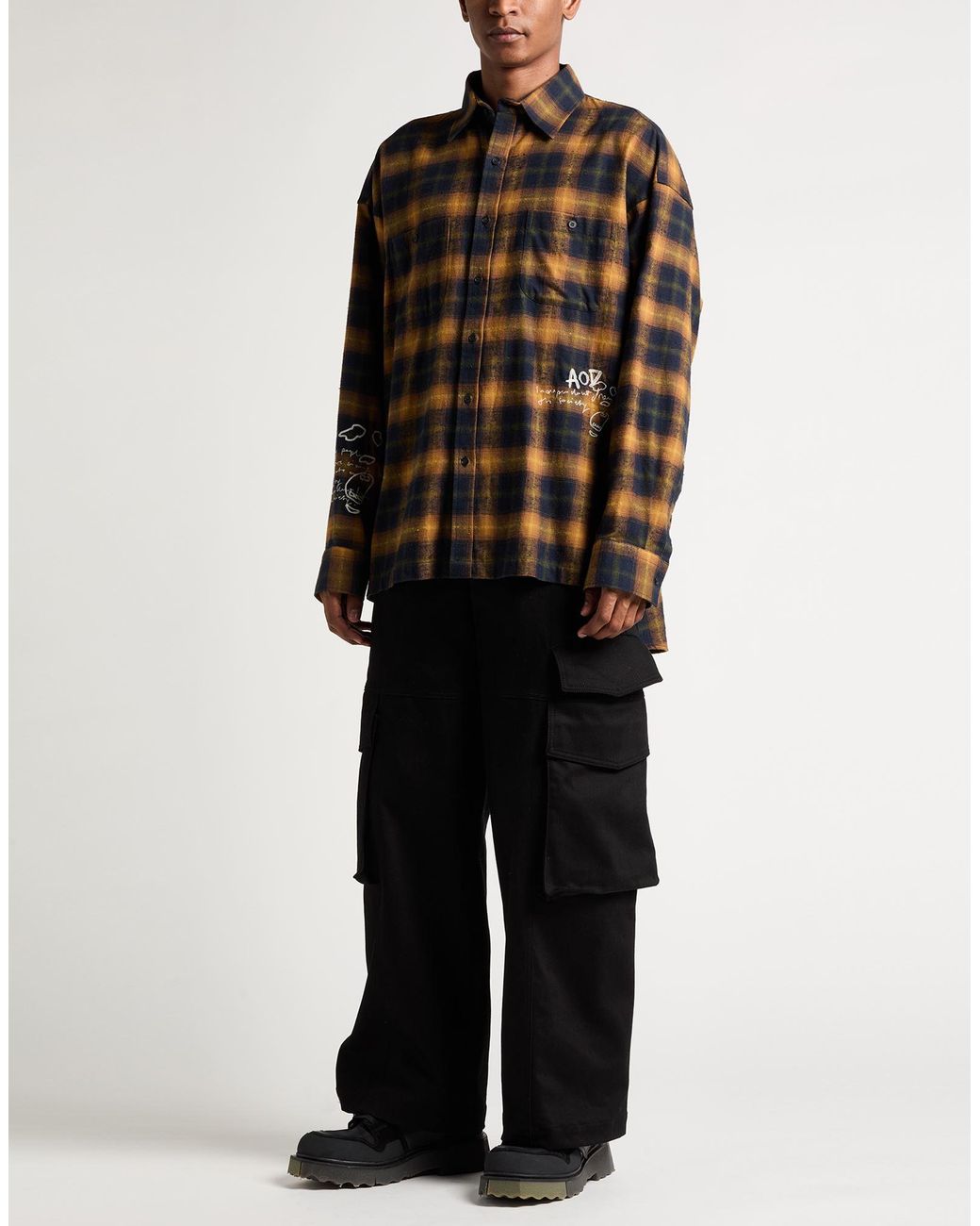 Camisa AN OTHER DATE de hombre de color Black