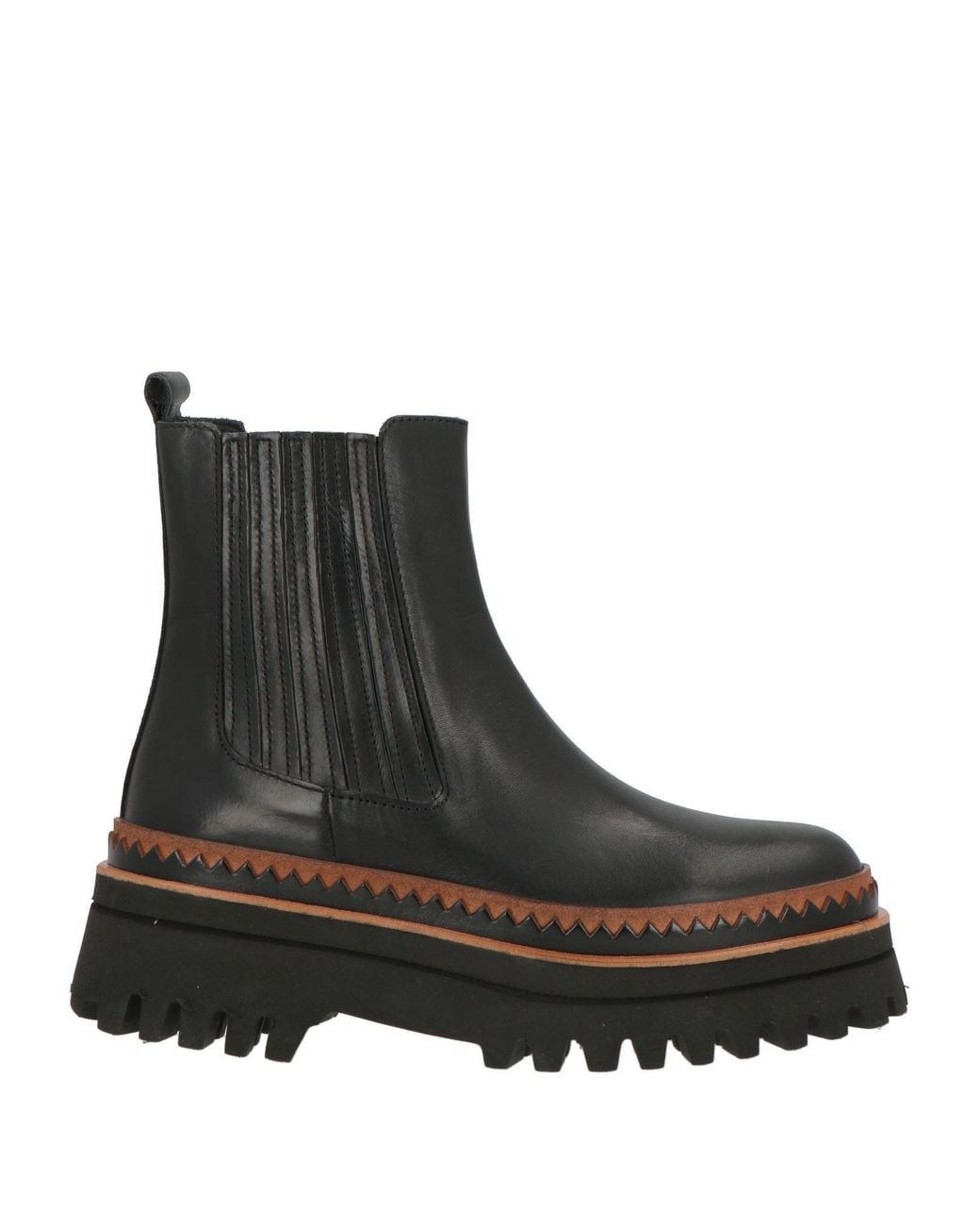 Elvio Zanon Black Ankle Boots