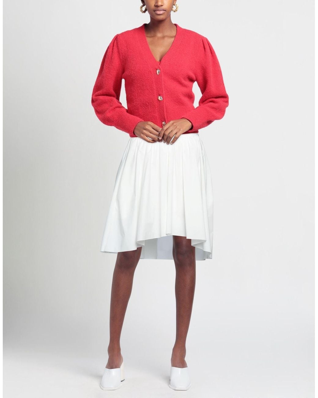 Philosophy Di Lorenzo Serafini White Mini Skirt