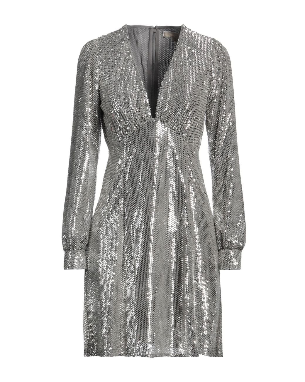 MICHAEL Michael Kors Gray Mini Dress