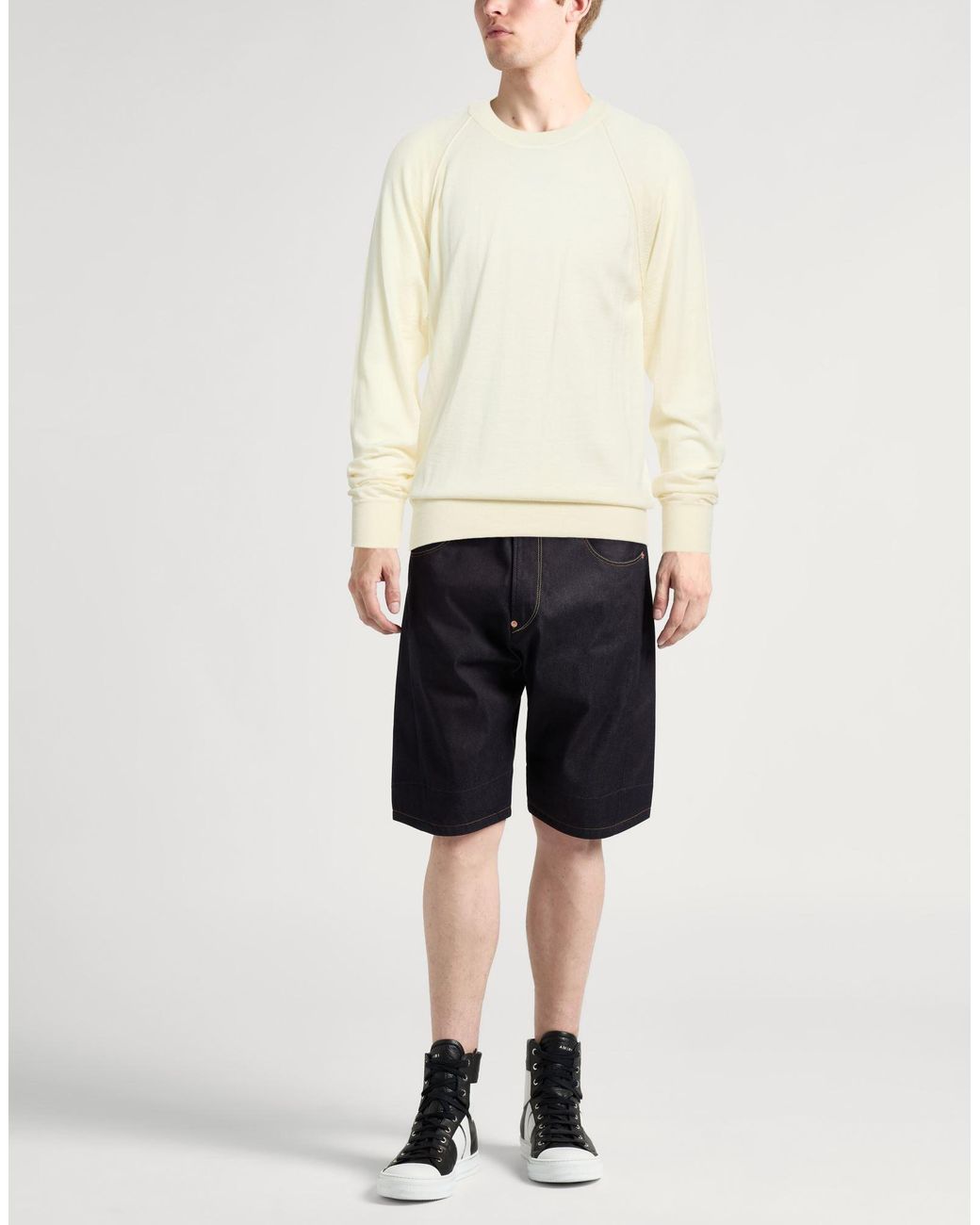 Paolo Pecora White Jumper for men