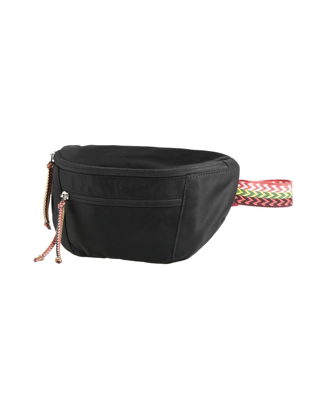 Lanvin Black Belt Bag for men