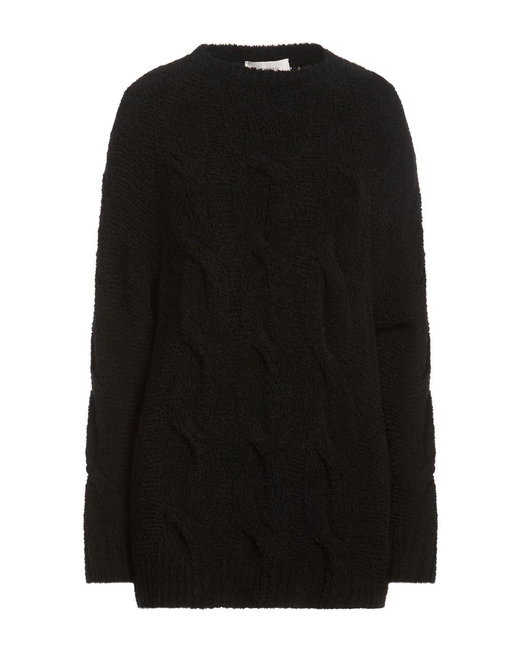 Sportmax Black Sweater Wool, Polyamide
