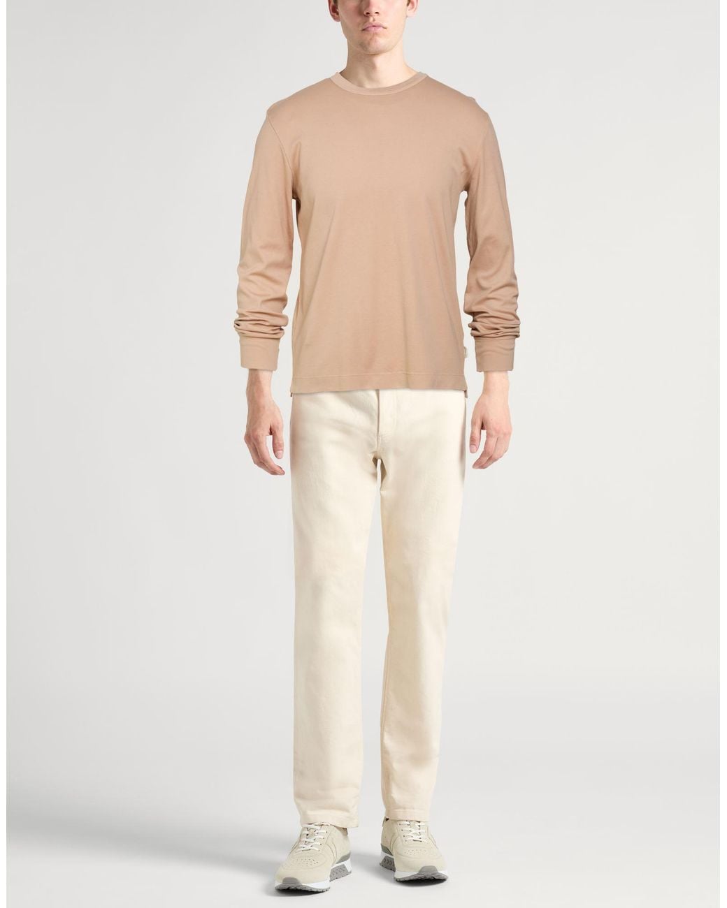 Crossley Natural T-Shirt Cotton for men