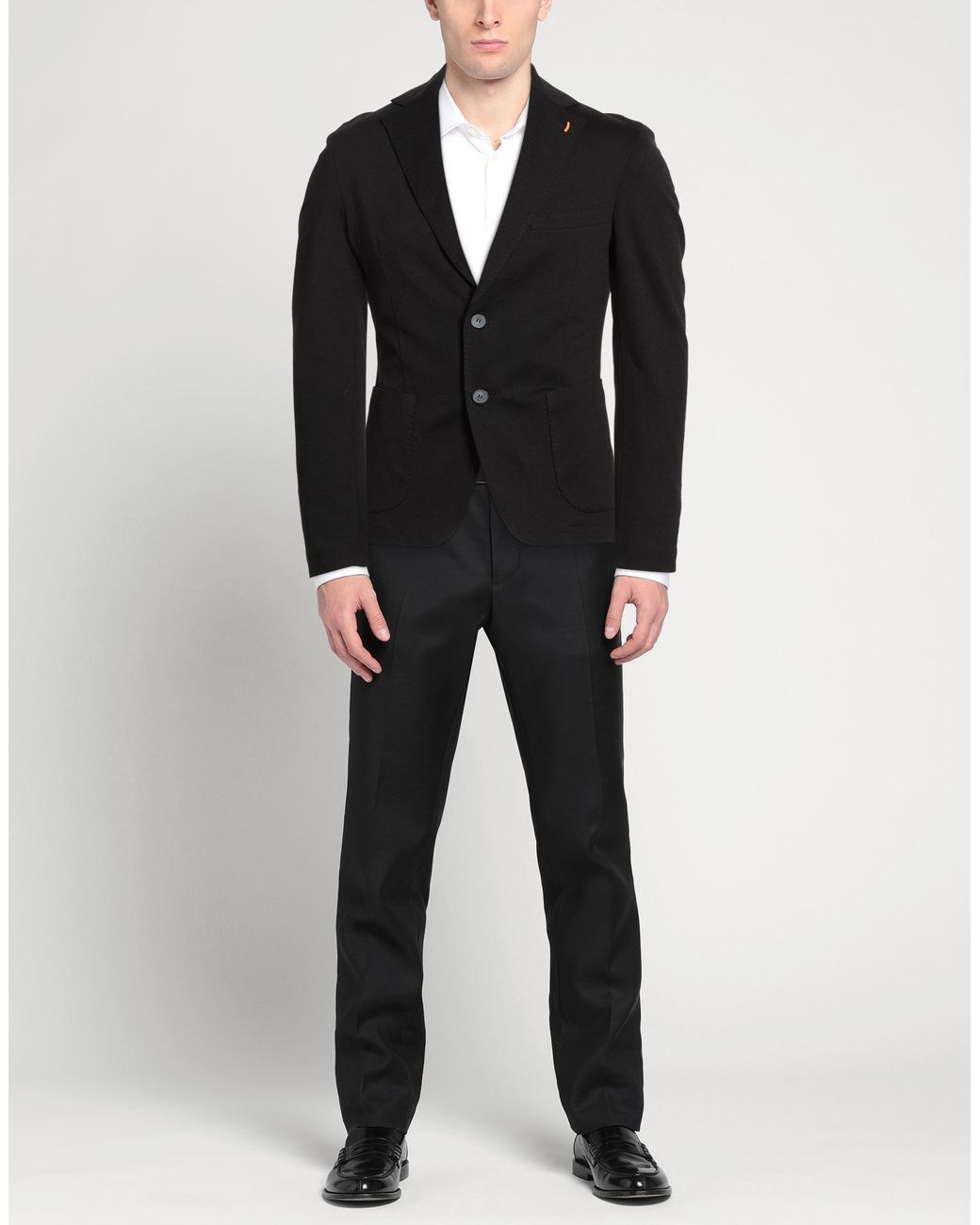 OVER/D Black Blazers for men