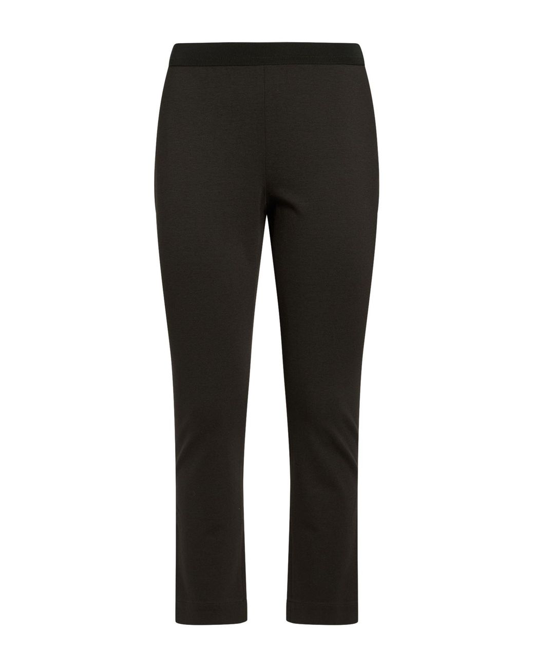 Liviana Conti Black Pants Viscose, Polyamide, Elastane