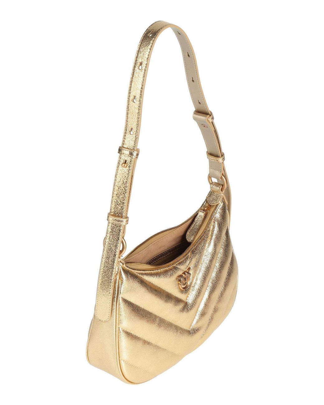 Pinko Metallic Shoulder Bag