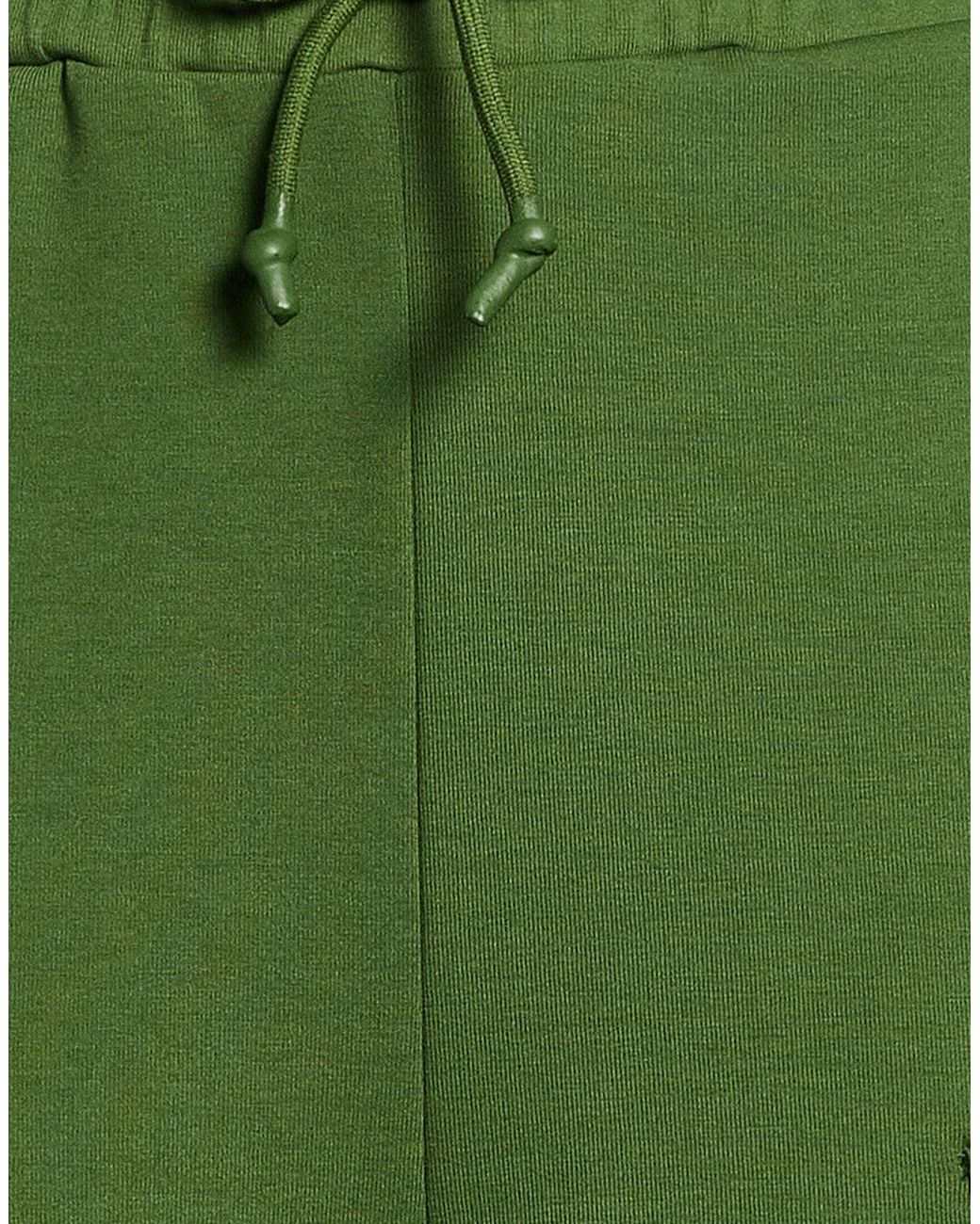 Patrizia Pepe Green Pants Polyester, Cotton