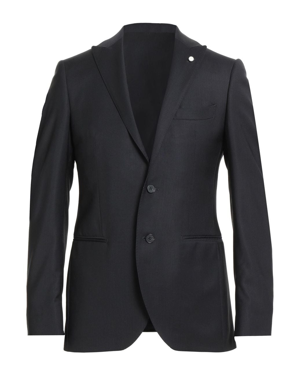 Luigi Bianchi Black Blazer for men