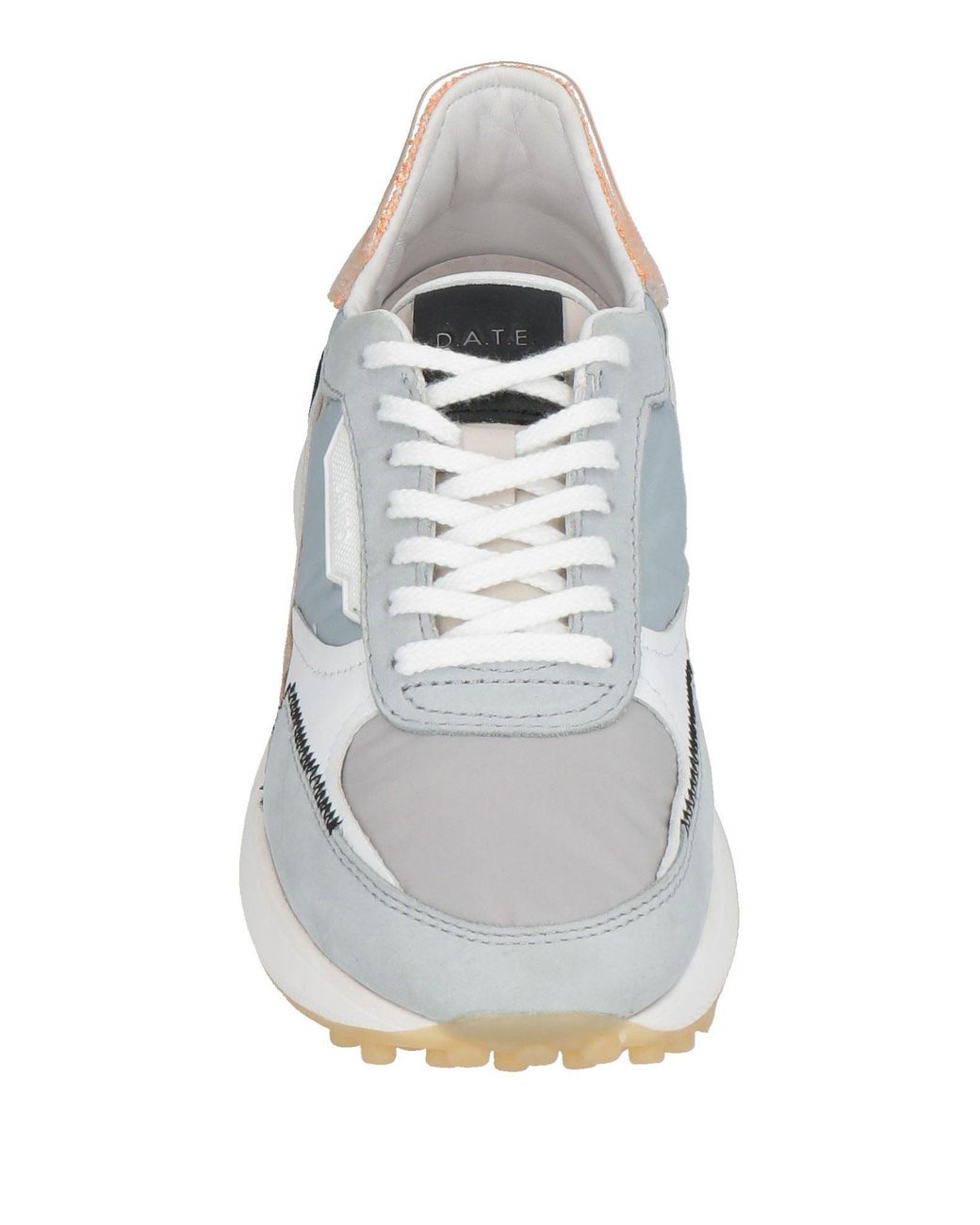 Date White Sneakers Leather, Nylon