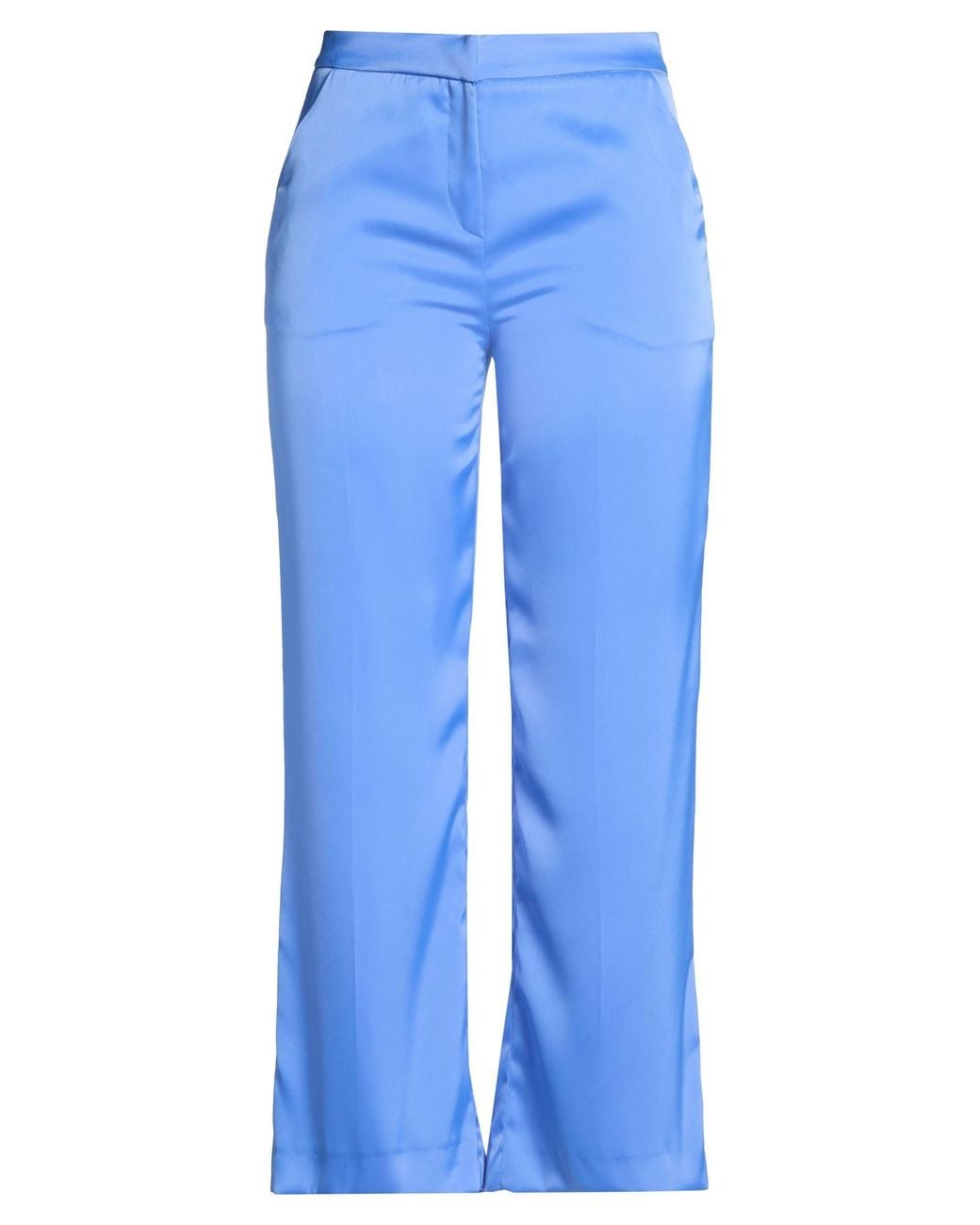 Nora Barth Blue Pants Polyester, Elastane