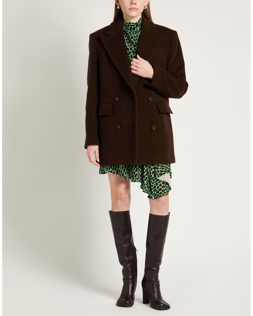 MSGM Black Coat