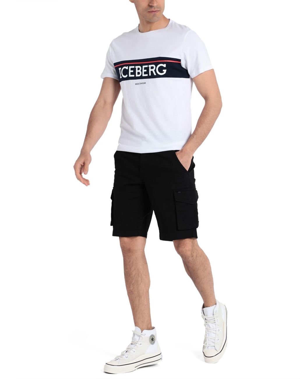 Iceberg White T-shirt for men