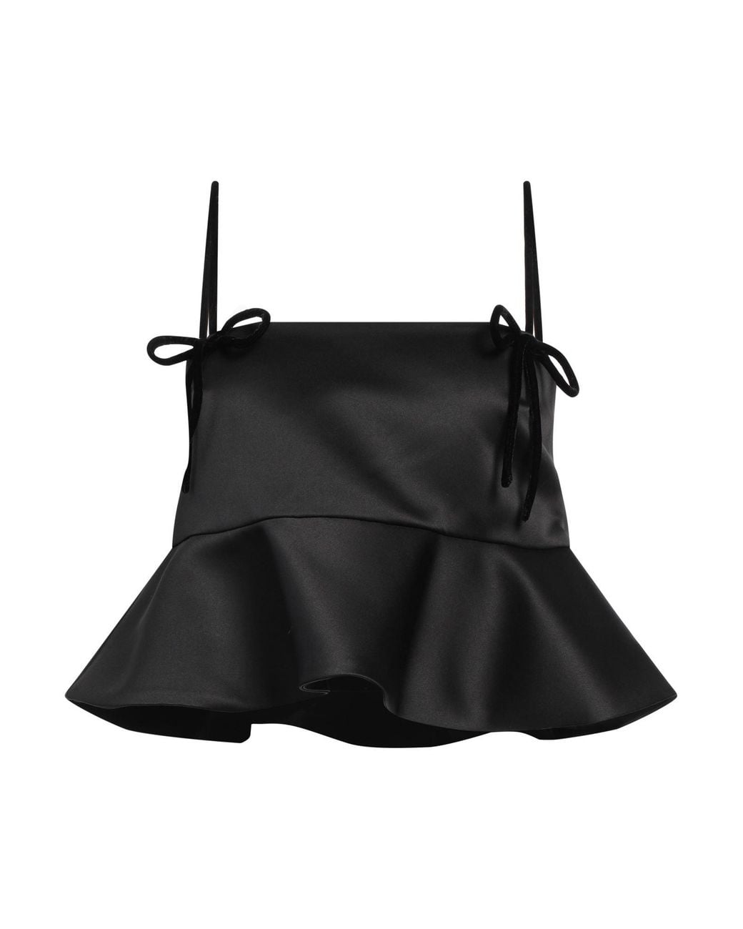 Ganni Black Top