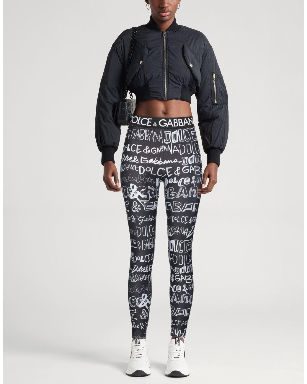 Dolce & Gabbana Black Leggings