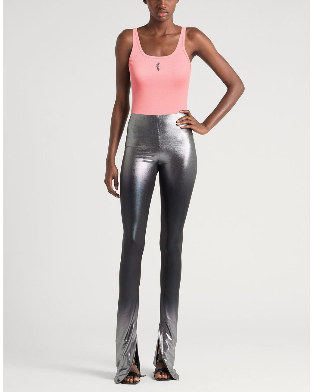 Amiri Pink Top Modal, Cotton, Elastane