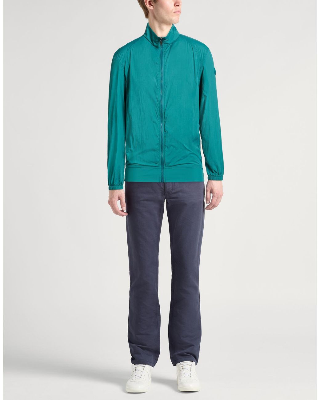 Colmar Blue Military Jacket Polyamide for men