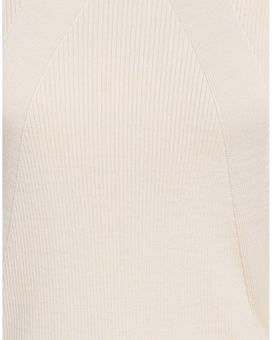 Jil Sander White Sweaters
