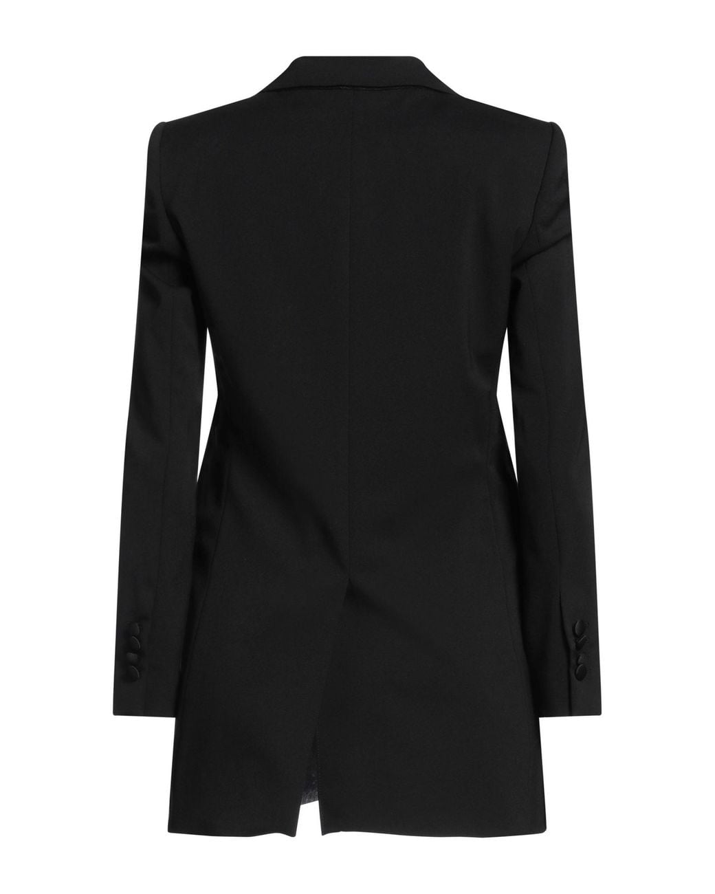 Lardini Black Blazer Polyester, Wool, Elastane