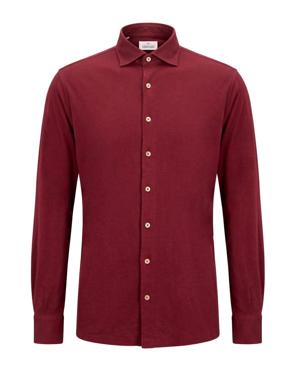 Alessandro Gherardi Red Shirt Cotton for men