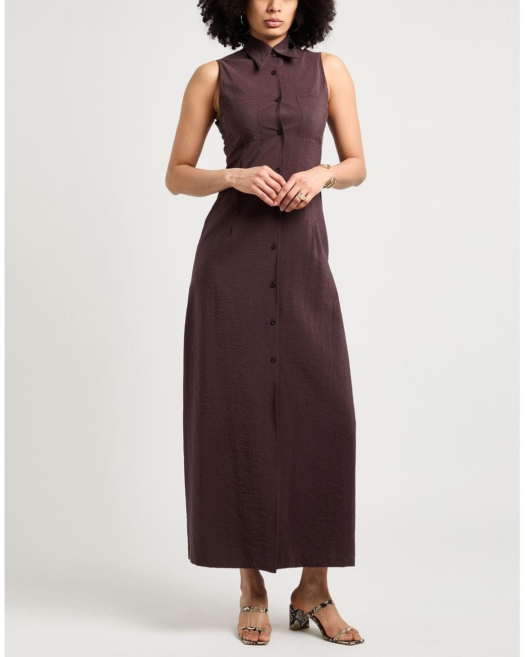 Alysi Purple Maxi Dress