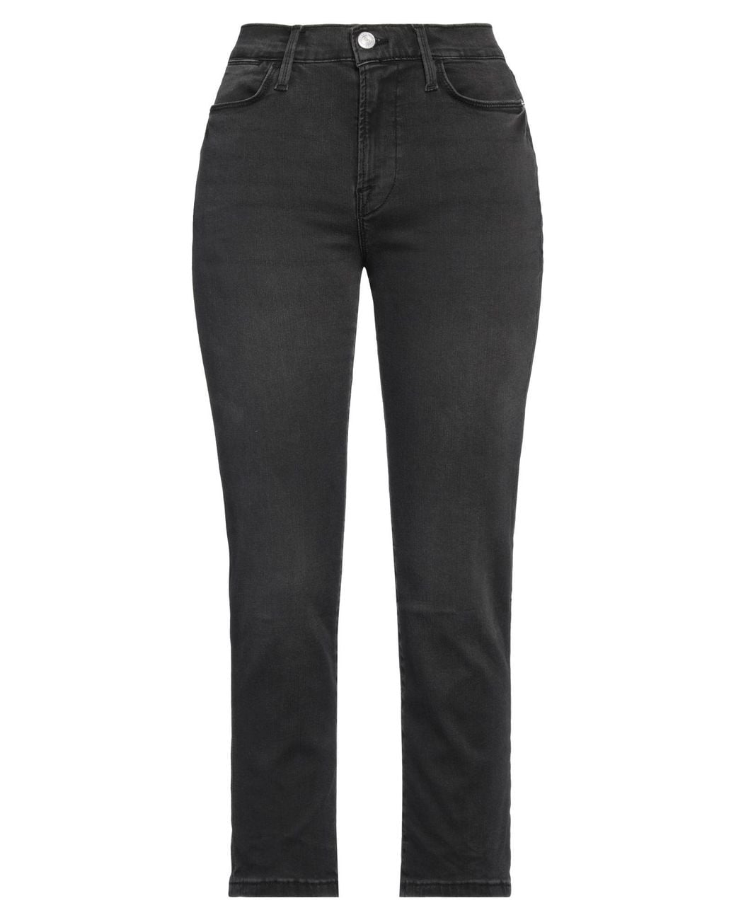 FRAME Gray Jeans Cotton, Rayon, Polyester, Elastane
