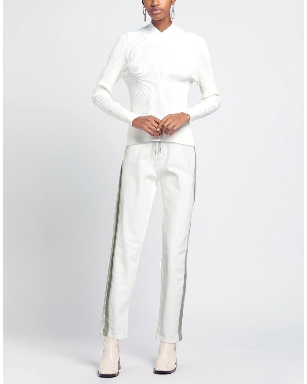 Panicale White Jeans