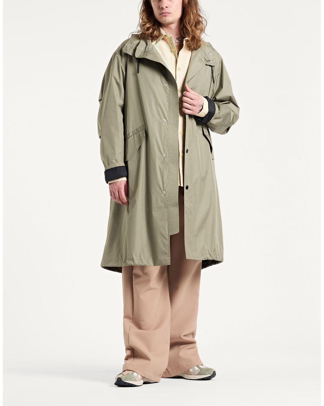 A.P.C. Green Overcoat & Trench Coat for men