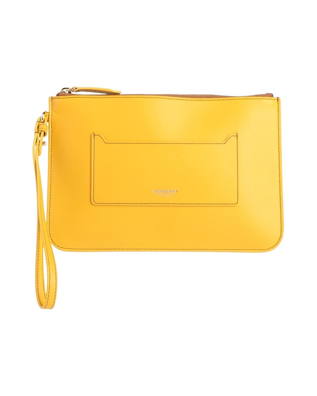 Burberry Yellow Clutches for men