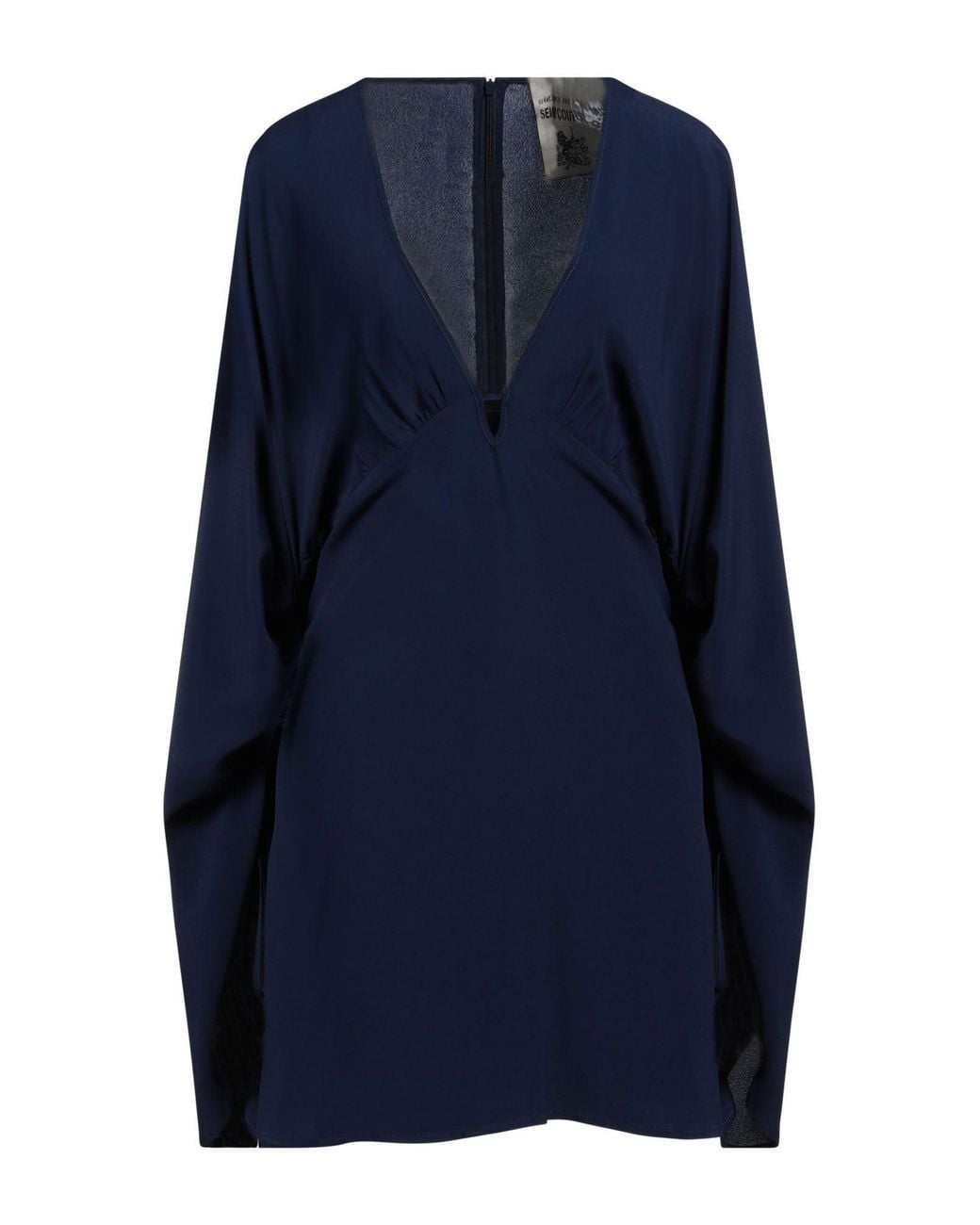 Semicouture Blue Mini Dress