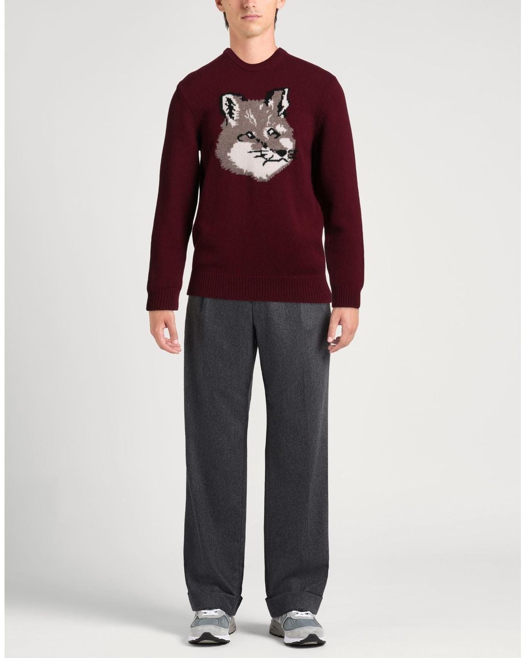 Maison Kitsuné Red Sweaters for men