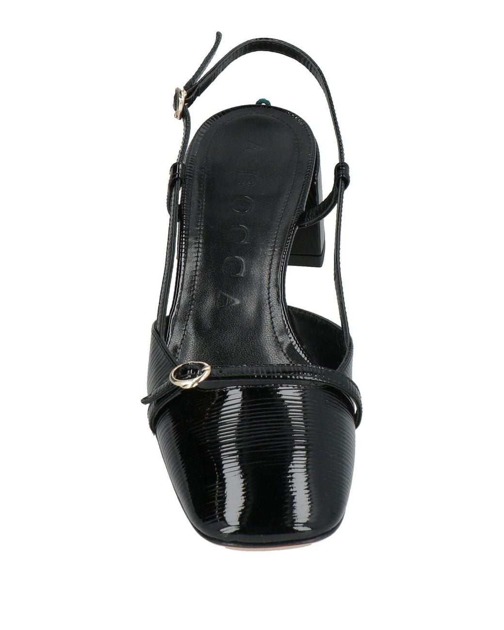 A.Bocca Black Sandals