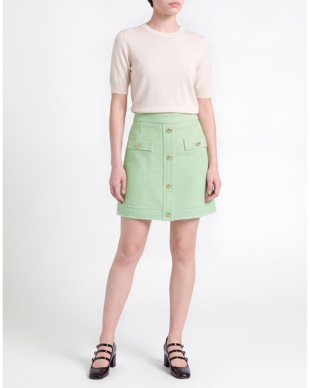MARCIANO BY GUESS Green Mini Skirts