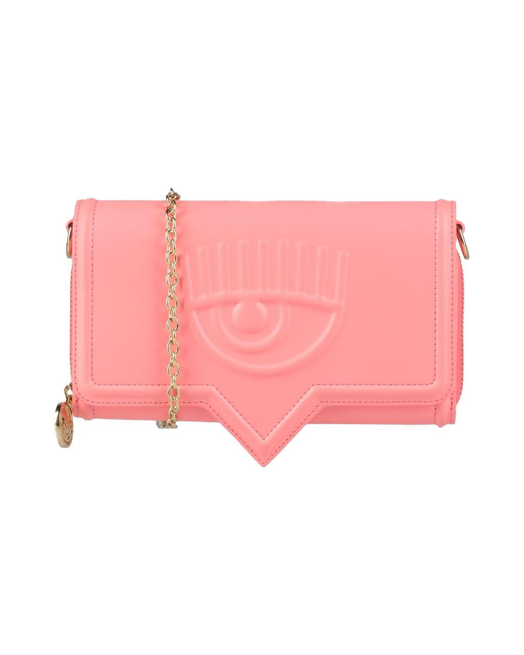 Chiara Ferragni Pink Crossbody Wallet