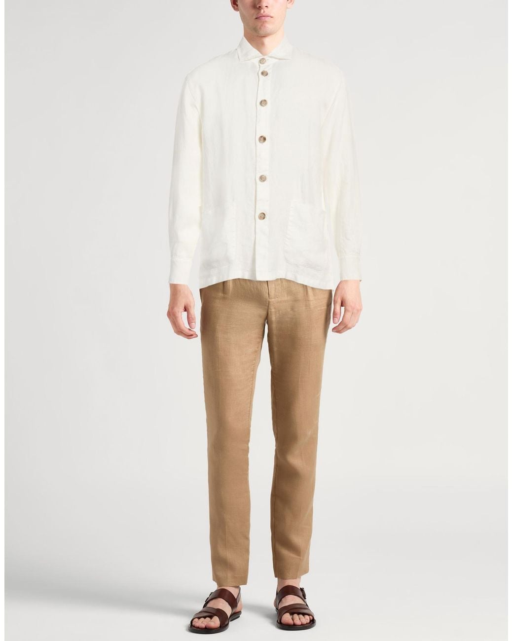 Fedeli White Shirt for men