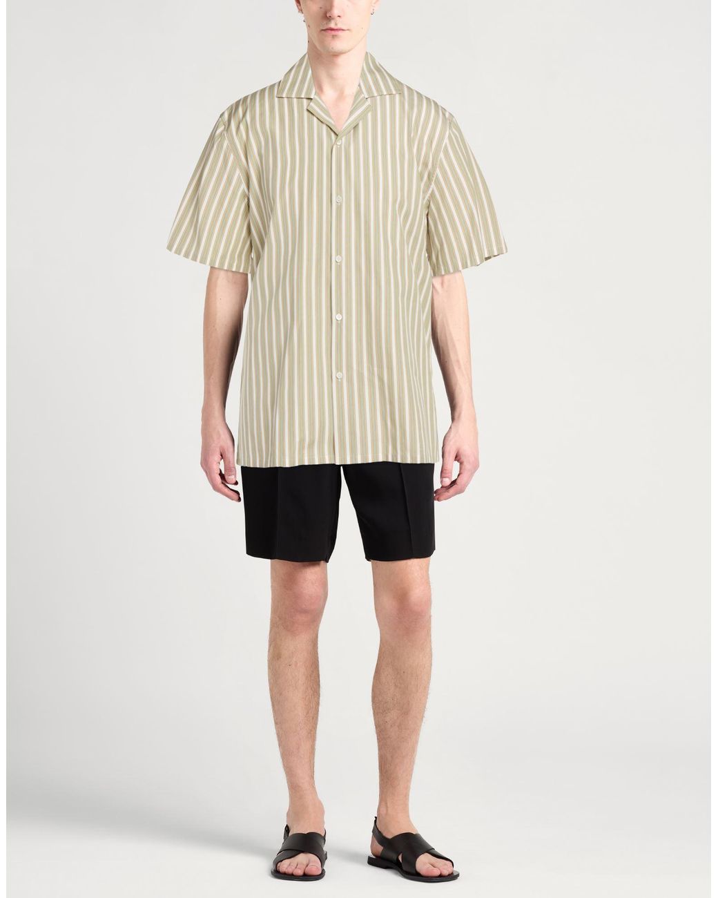 Lanvin Hemd in Natural für Herren