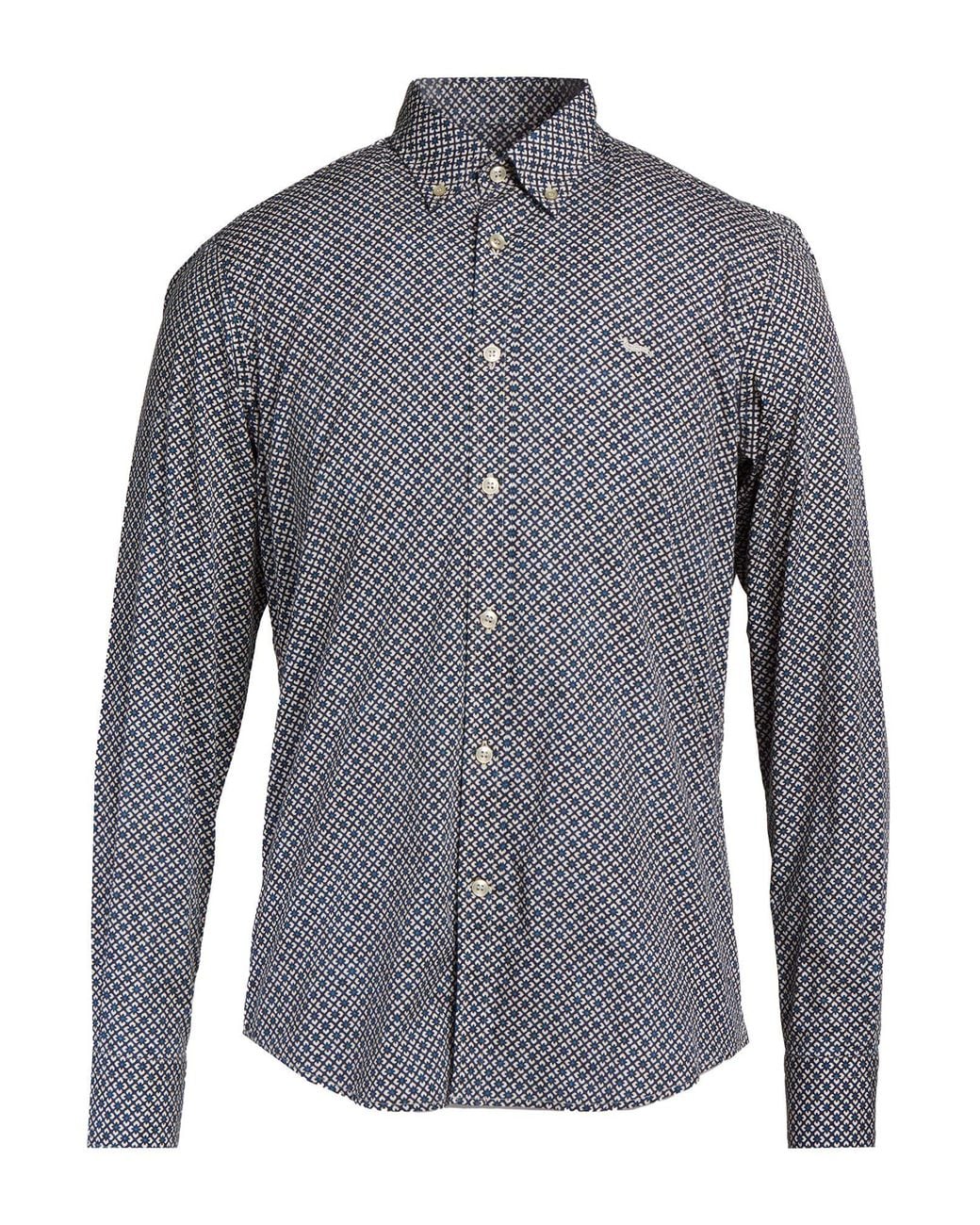 Harmont & Blaine Blue Shirt Cotton for men